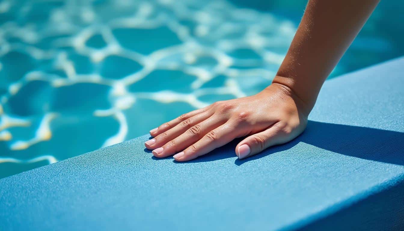 Protéger un liner fragile lors de l'utilisation d'une brosse piscine