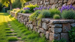 Comment choisir des plantes résistantes pour un muret de jardin ?