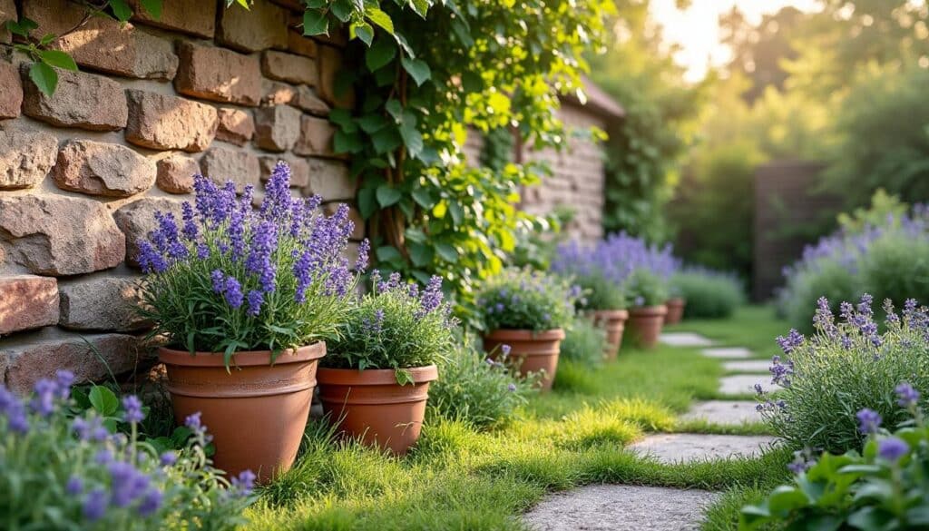 Décorer un muret de jardin avec de la pierre naturelle