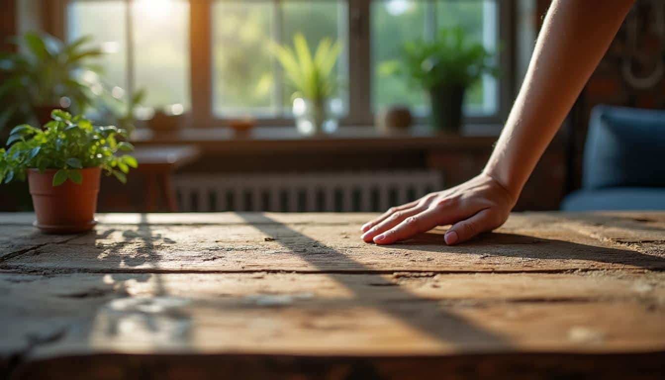 Solutions pour un plancher grinçant dans un salon ancien