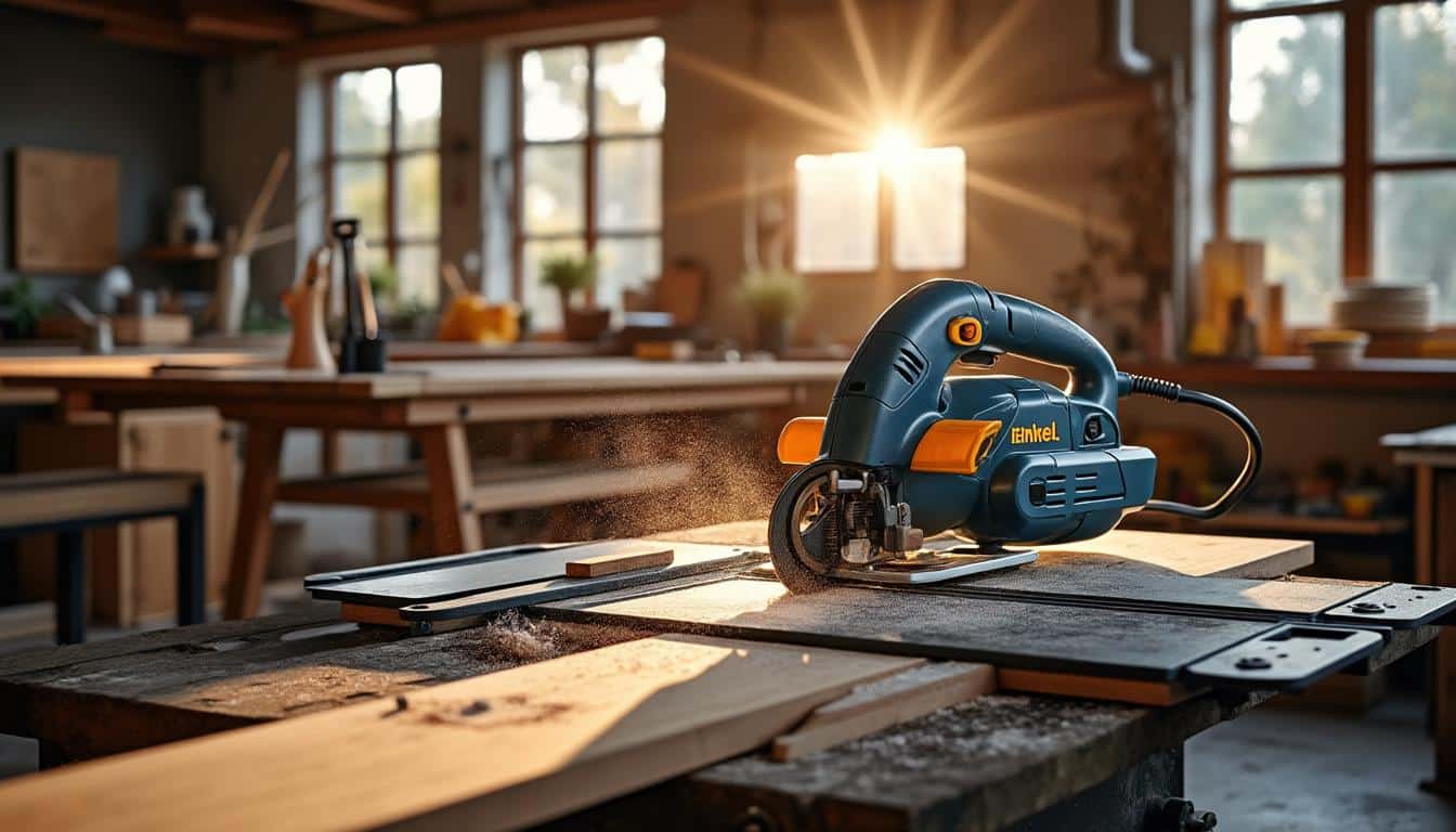 Illustration: Les caractéristiques techniques qui définissent la performance des scies sur table Einhell