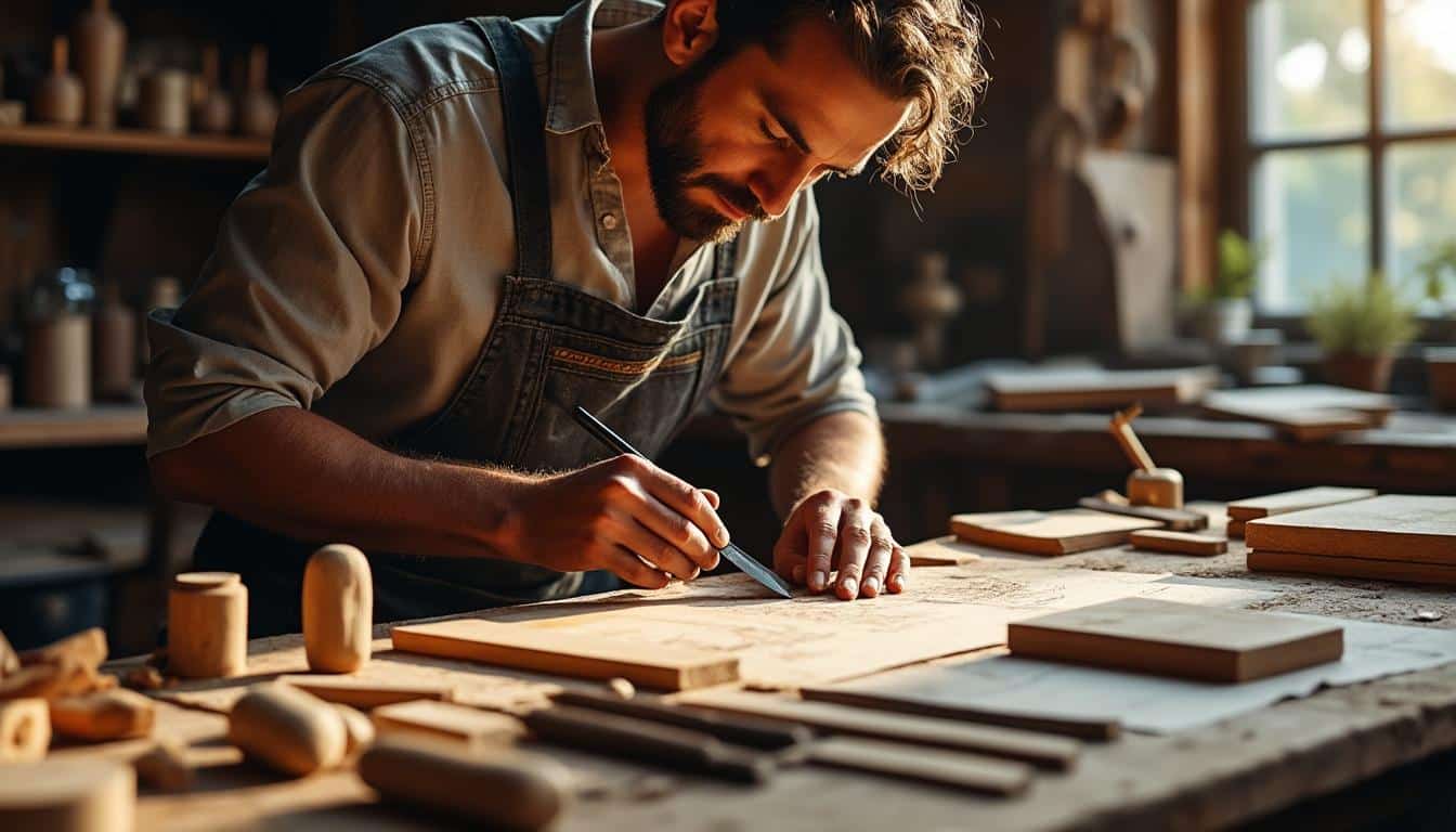 Illustration: Comprendre l’importance des lames dans le travail de chantournage