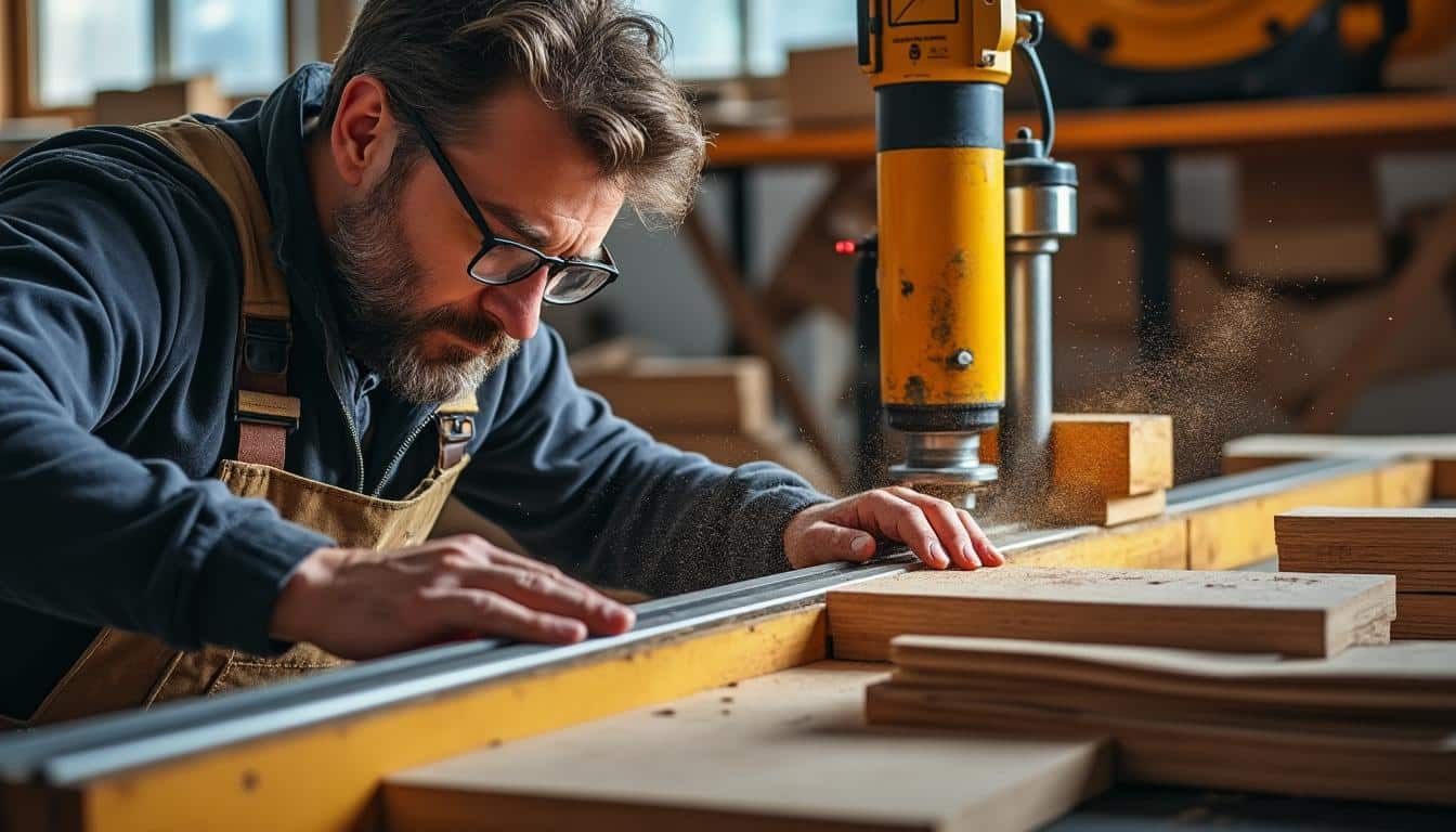 Illustration: Maîtriser la scie plongeante Scheppach : fonctionnement, avantages et innovations