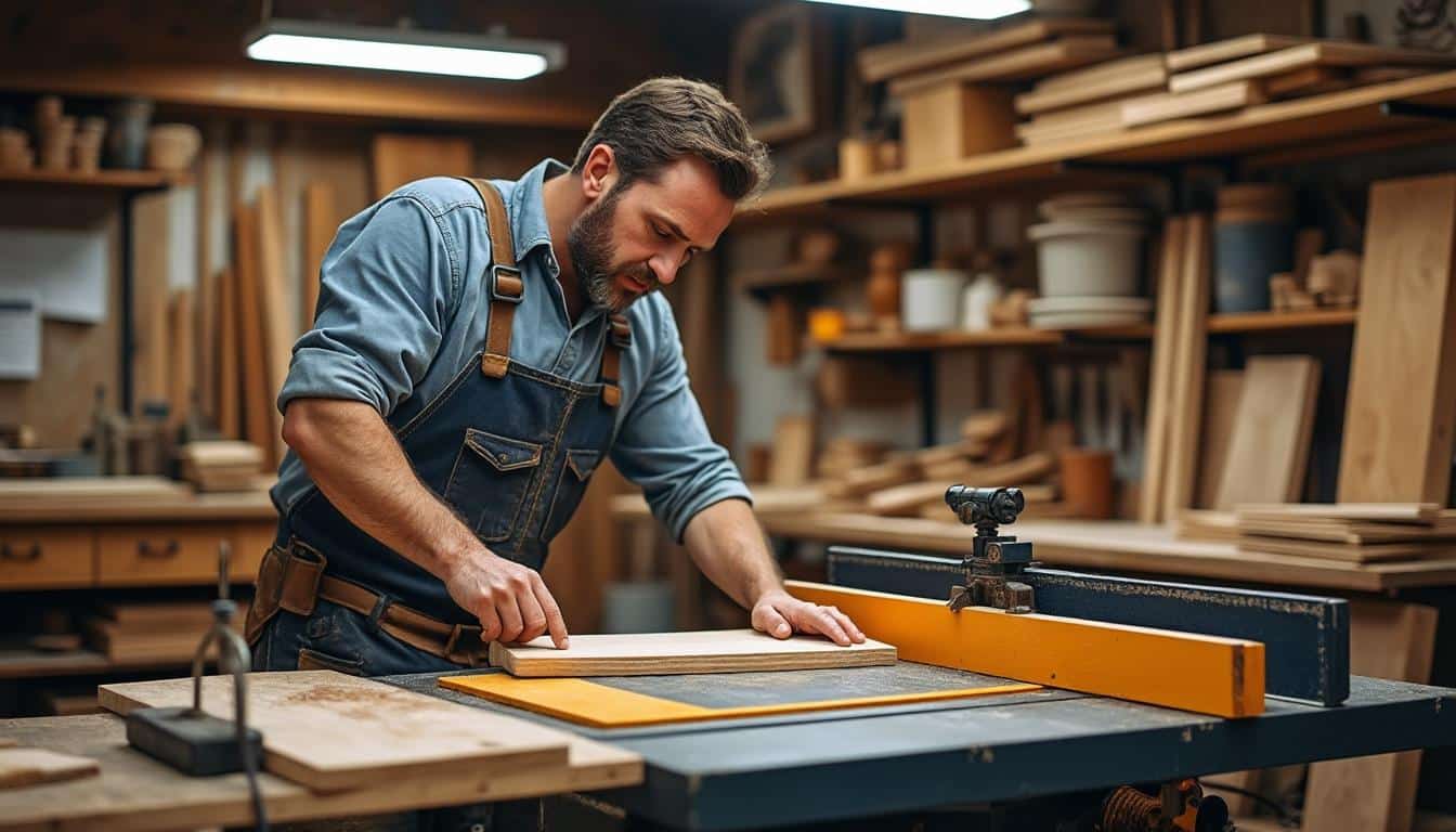 Illustration: Comprendre l’utilité et les caractéristiques d’une scie sur table