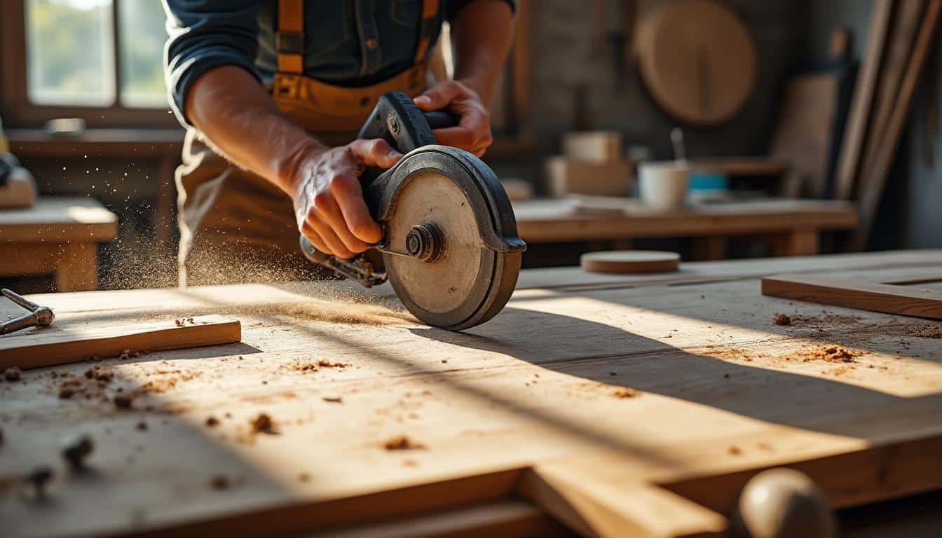 Scie circulaire pour plan de travail : guide complet et conseils pratiques