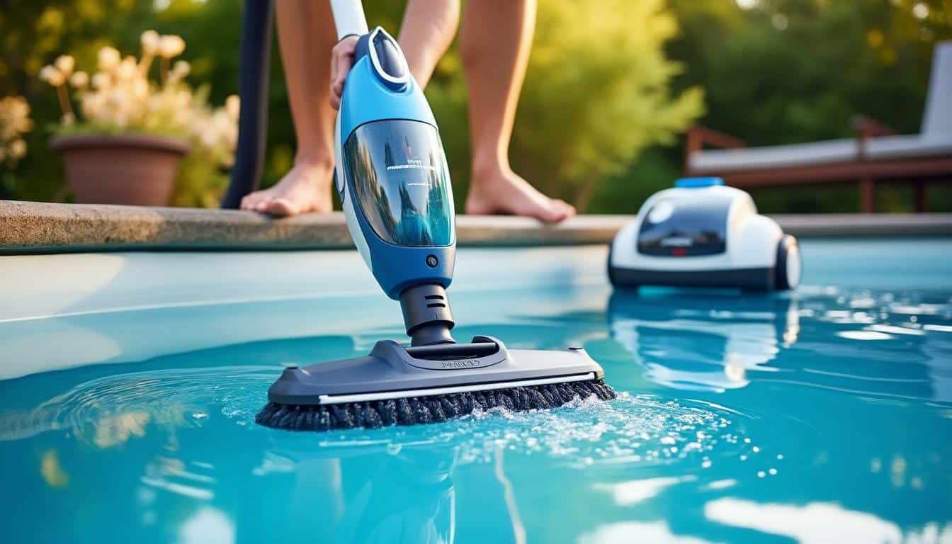 Illustration: Comment fonctionne un aspirateur pour piscine hors sol et ses différents types