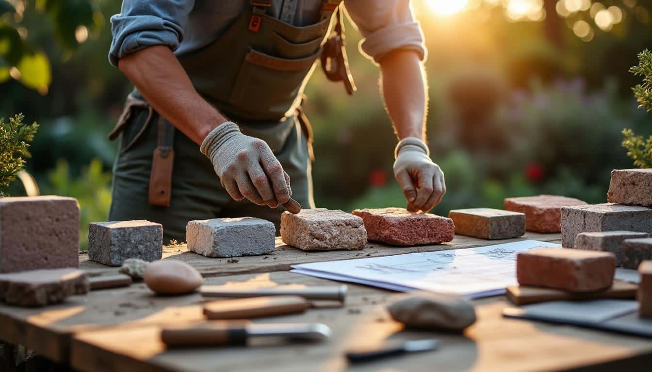 Illustration: Comment choisir les matériaux pour bâtir un muret de jardin solide et esthétique