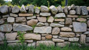 Muret en pierre pour jardin : charme naturel et solidité durable