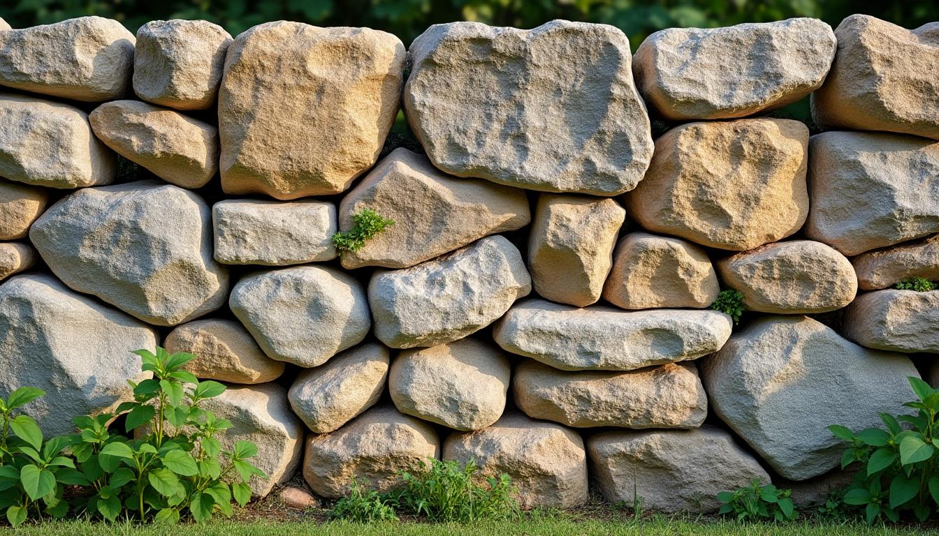 Illustration: Comprendre les caractéristiques des pierres naturelles pour muret