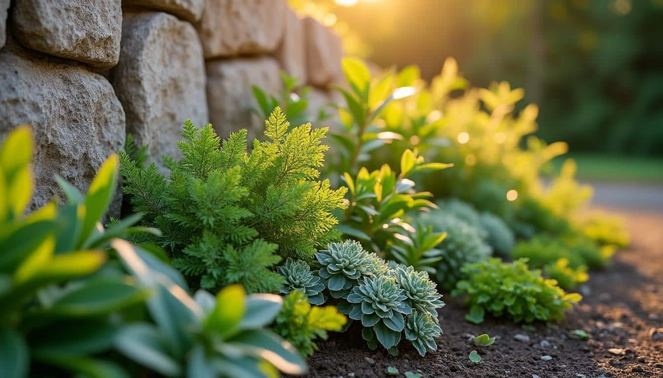 Illustration: Comment choisir la meilleure plante vivace pour habiller un muret