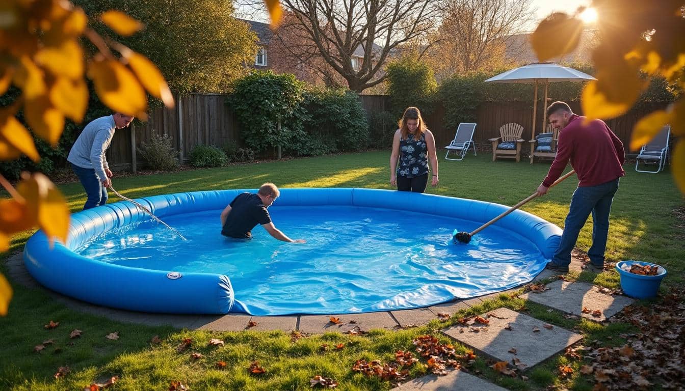 Illustration: Pourquoi et comment protéger sa piscine hors sol avant l’hiver