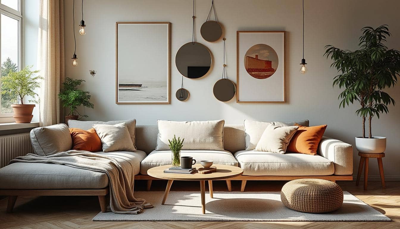 Décoration murale du salon tendance : astuces et idées stylées