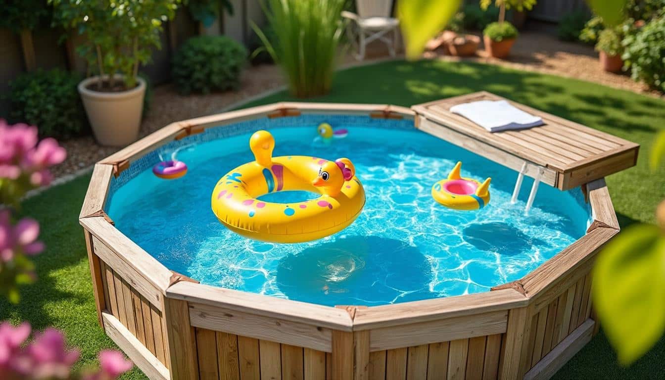 Illustration: Qu’est-ce qu’un bassin compact en coque pour installation hors sol ?