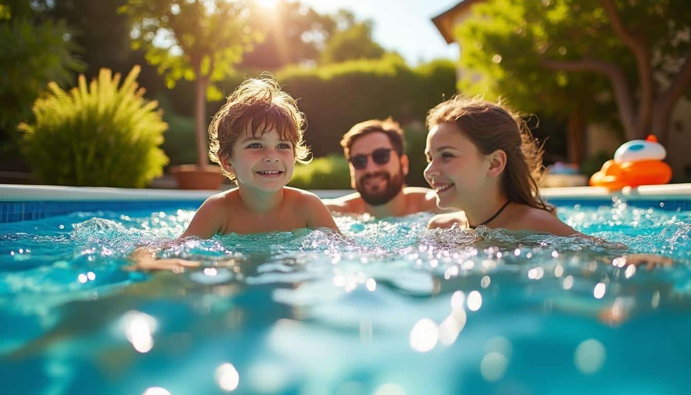 Illustration: Pourquoi opter pour une piscine Gré hors sol dans votre jardin ?