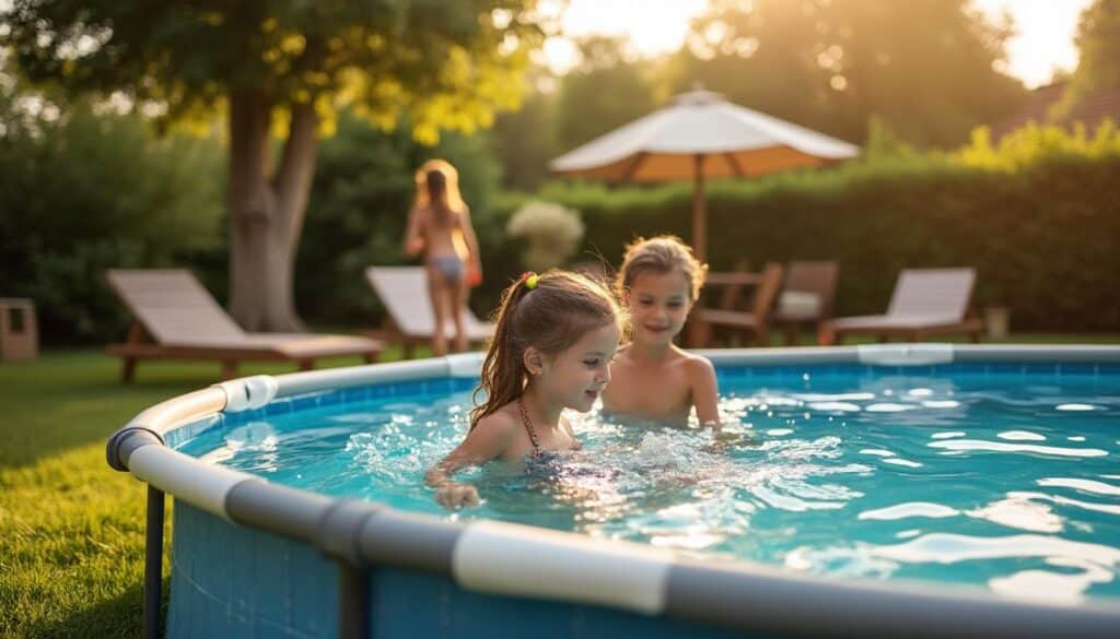 Piscine Gré hors sol : robustesse et design pour votre jardin