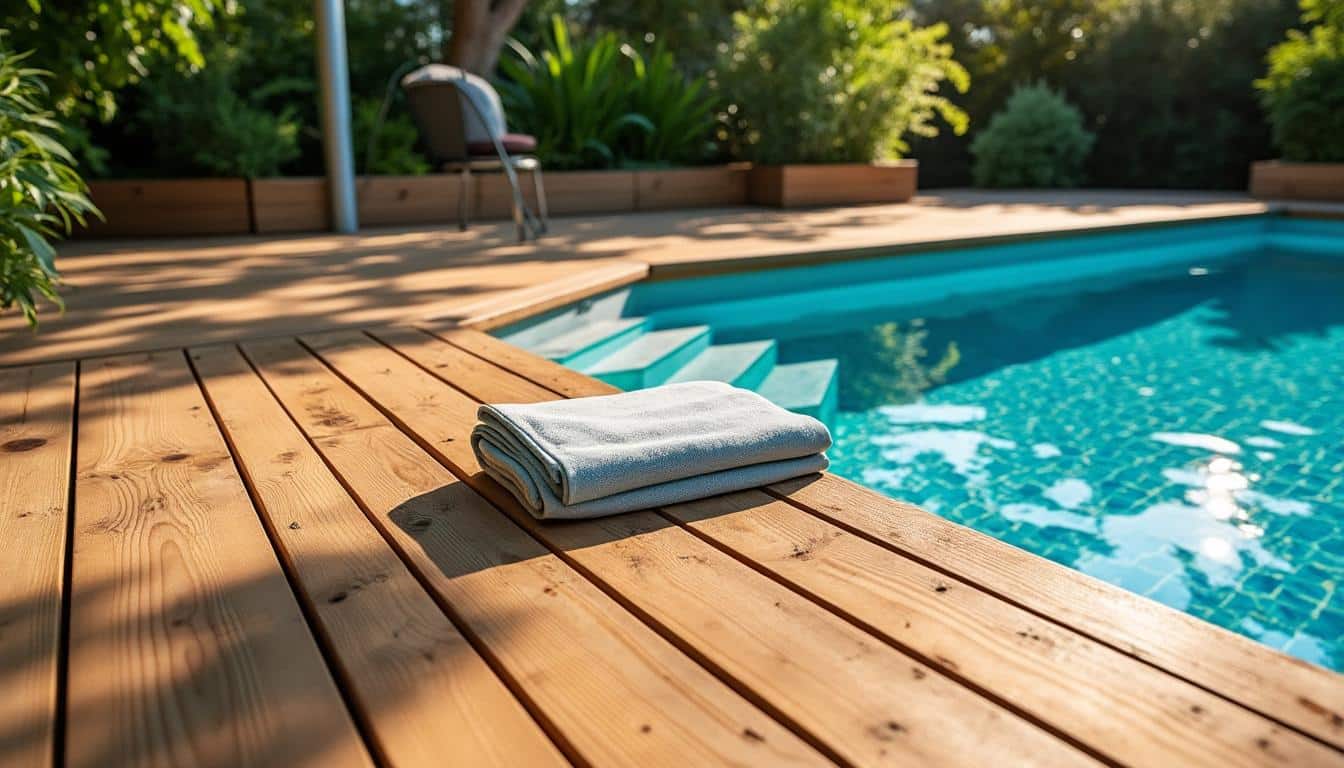 Illustration: Comprendre l’intérêt d’une piscine hors sol associée à une terrasse en bois