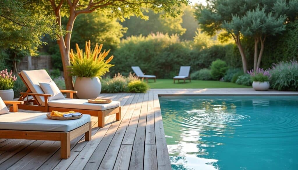 Piscine hors sol et terrasse en bois : guide pour un aménagement réussi