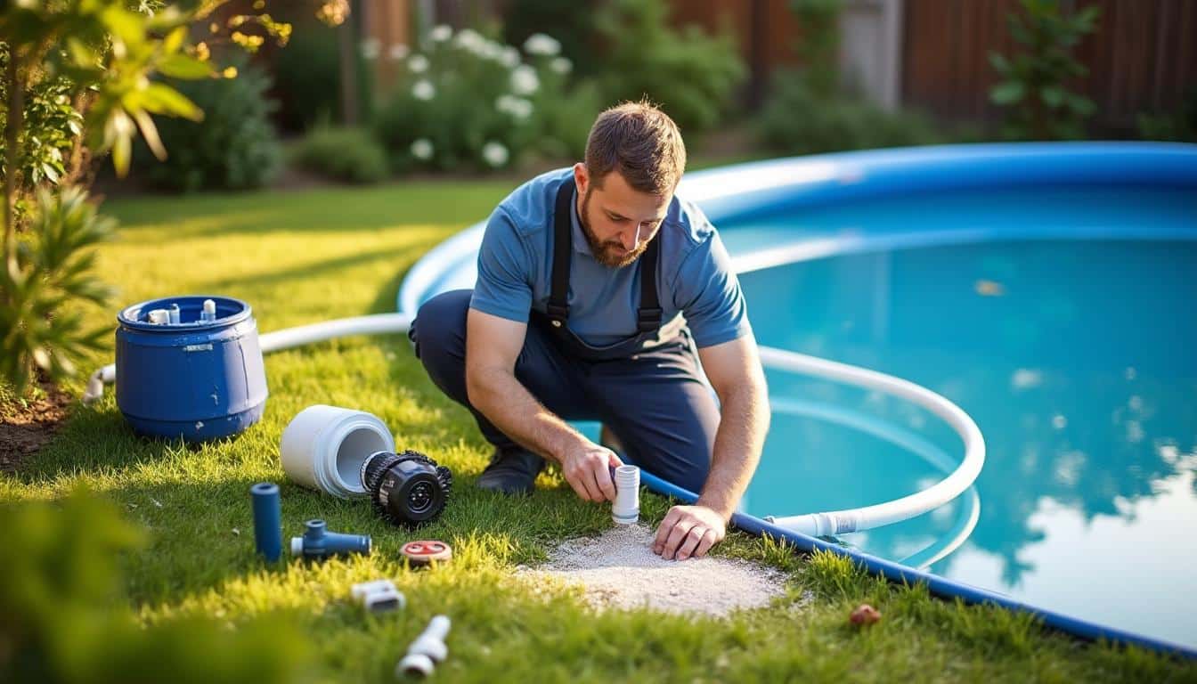 Illustration: Comprendre le rôle du filtre à sable dans une piscine hors sol
