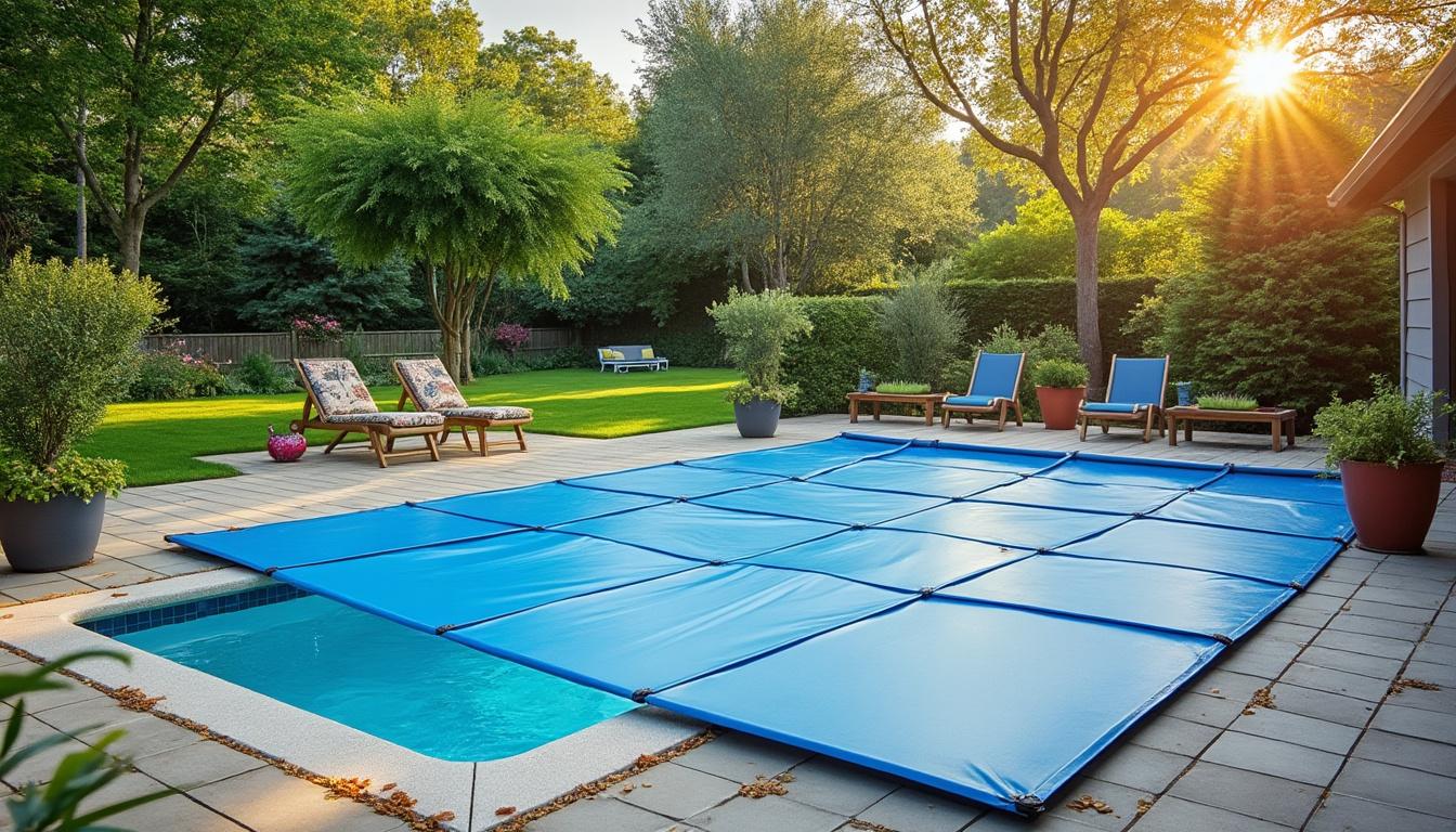 Illustration: Les différents types de bâches pour protéger efficacement votre piscine hors sol