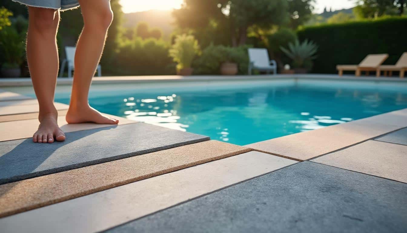 Illustration: Comment choisir le type idéal de dalle pour le sol de votre piscine