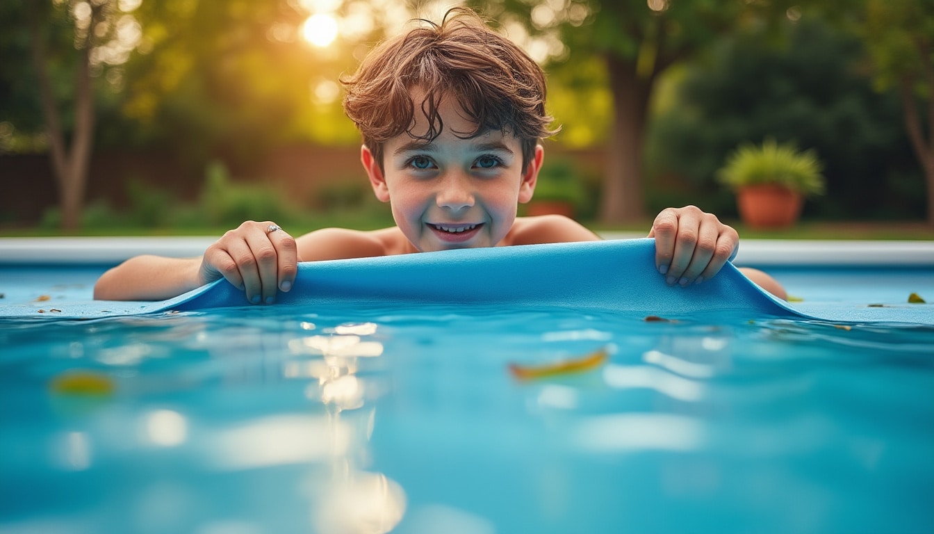 Illustration: Comprendre le rôle essentiel de la bâche à bulle pour piscine hors sol