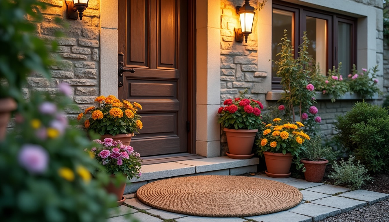 Déco de l’entrée extérieure de maison : idées pour un accueil chaleureux