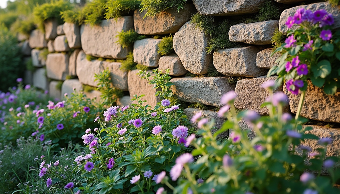Plantes pour muret : conseils et choix pour un jardin fleuri