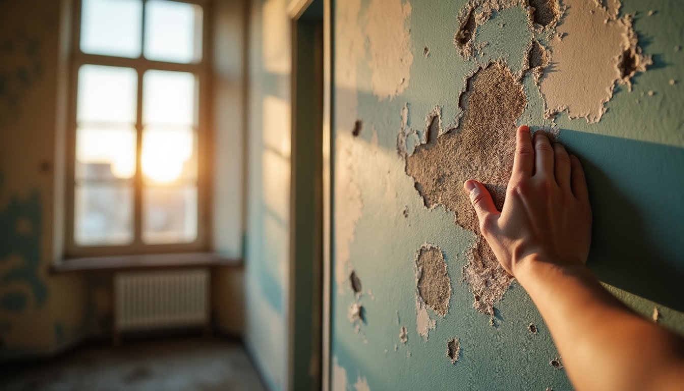 Illustration: Pourquoi la peinture se détache : comprendre les causes et leurs effets