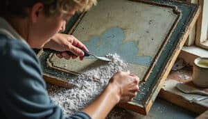 Rattraper une peinture qui s’écaille : méthode efficace et durable